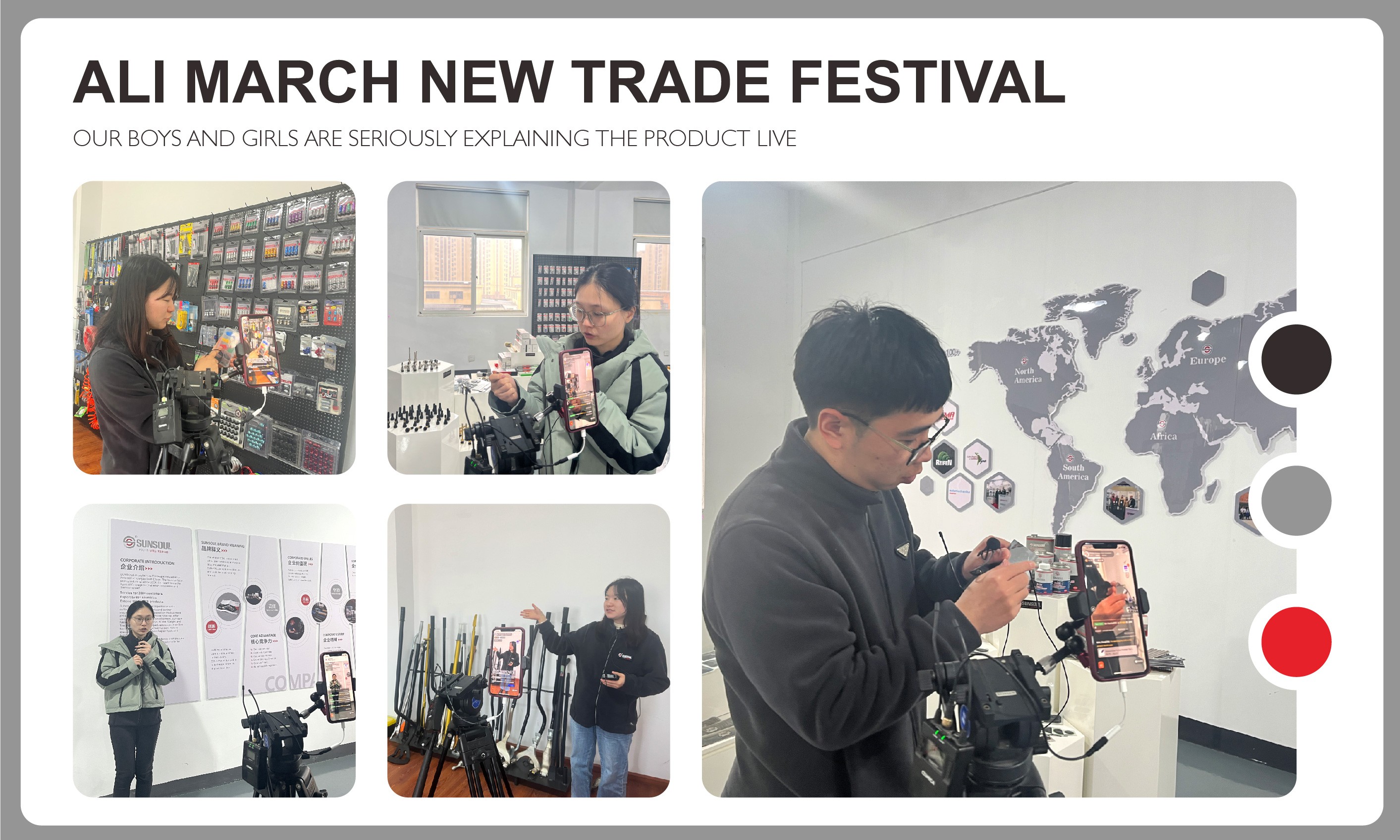 Live show at Alibaba New Trade Festival